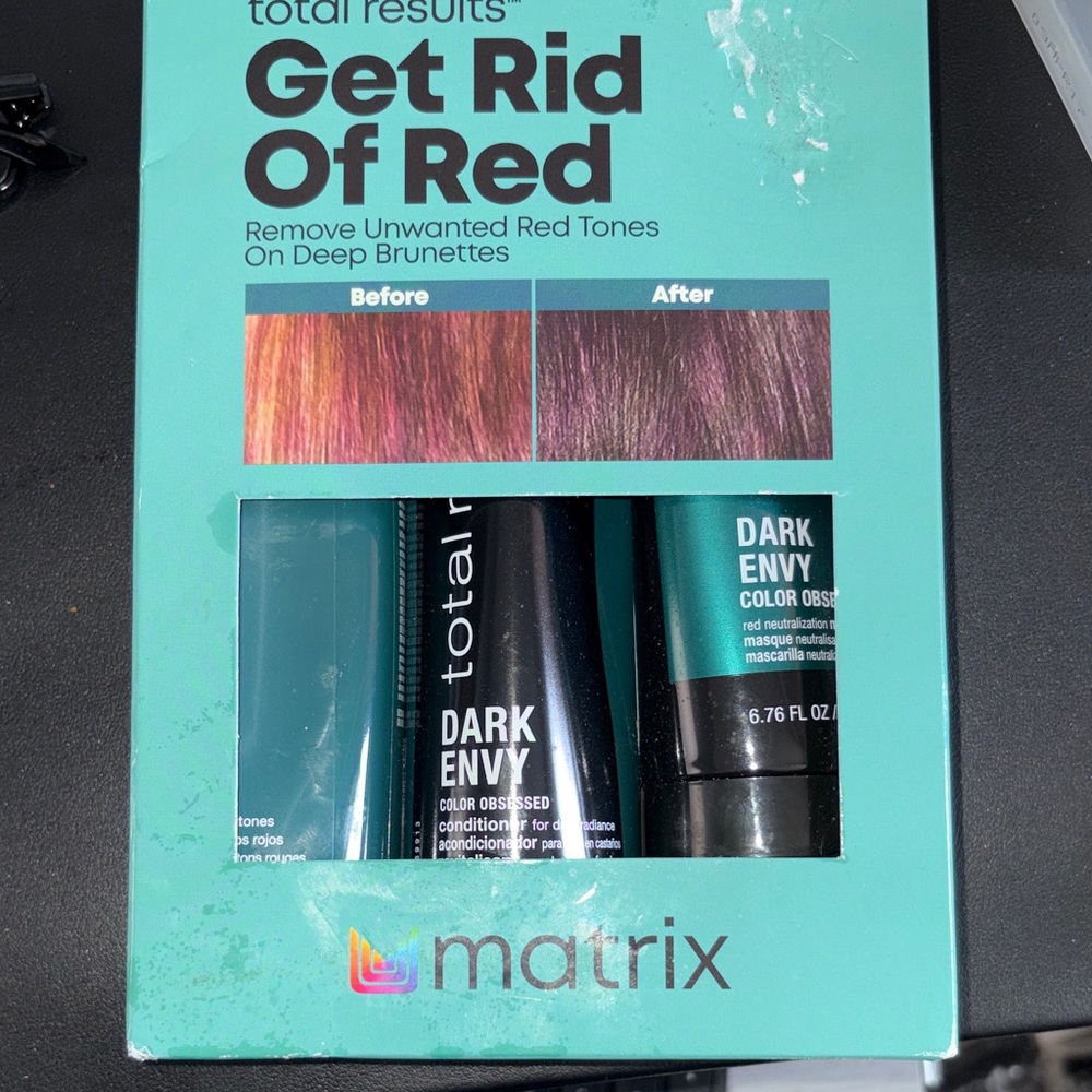 Matrix Dark Envy Hair Treatment - Teal and Black